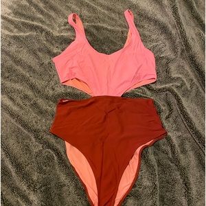 Aerie two color one piece